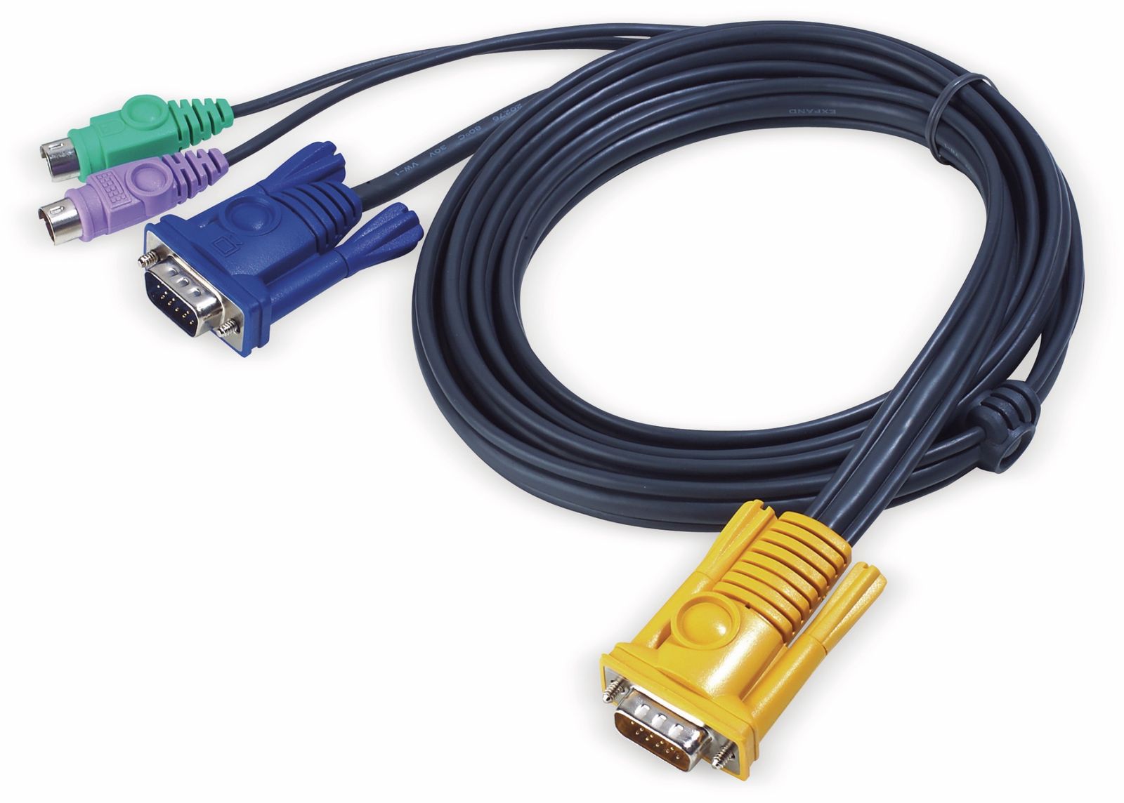 Aten 2l-5202p Cable 1.8m Ps/2 Kvm ~e~