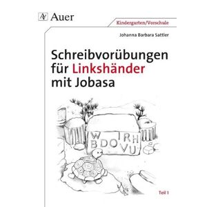 Auer Verlag Schreibvorübungen Für Linkshänder Mit Jobasa