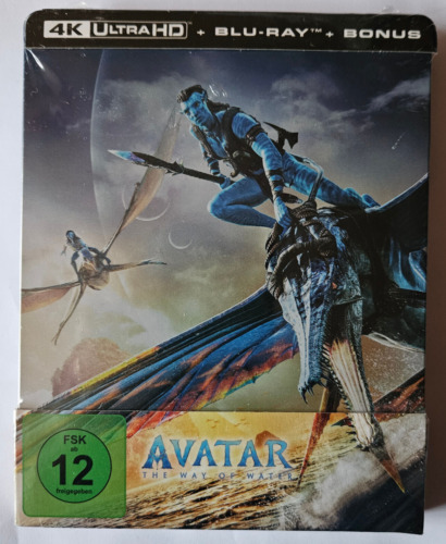 Avatar - The Way Of Water - Steelbook (4k Ultra Hd) (+ Blu-ray)