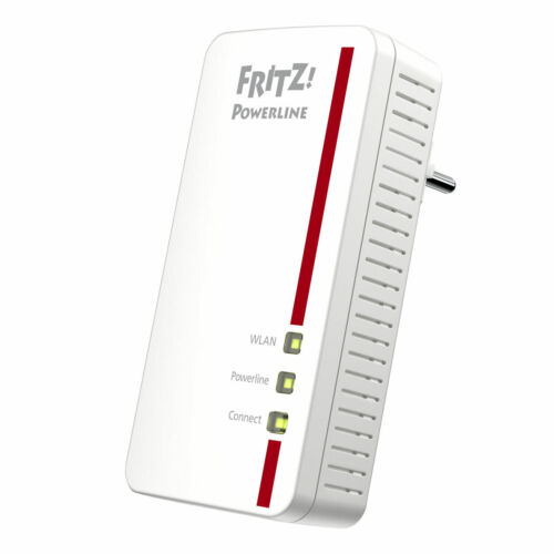 Avm Fritz!powerline 1260 Single-adapter (1.200 Mbit/s, Wlan-access Point)