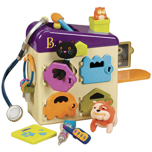 B. Toys Animal Clinic - Pet Vet - 8 Teile - B. Toys - One Size - Motorikspielzeug
