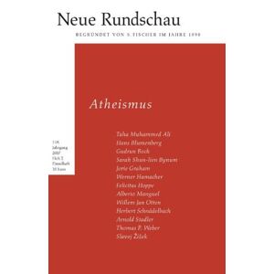 Balmes, Hans Jürgen - Gebraucht Neue Rundschau 2007/2: Atheismus - Preis Vom 08.05.2024 04:49:53 H