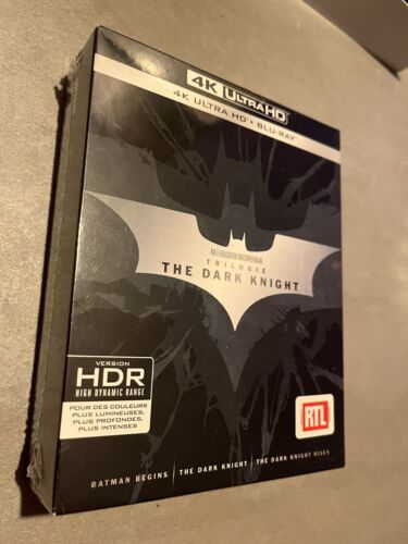Batman - The Dark Knight Trilogie / Steelbooks / 4k Uhd Inkl. Bluray / Neu & Ovp