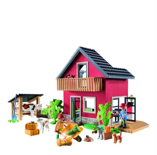 - Bauernhaus Mit Outdoor Fläche - 71248 - 137 Teile - One Size - Playmobil Spielzeug