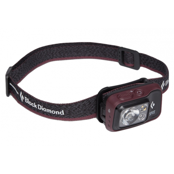 Bd6206726018all1 Black Diamond Spot 400 Stirnband-taschenlampe Schwarz Borde ~d~