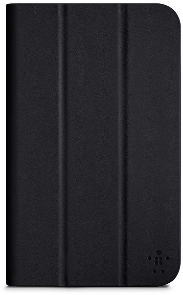 belkin tri-fold folio + stand tablet-cover m. stand schwarz