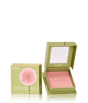 benefit cosmetics dandelion blush und brightening powder in zartem rouge rosa