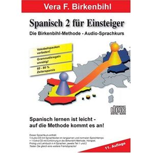 Birkenbihl, Vera F. - Gebraucht Spanisch Für Einsteiger Teil 2. Audio-cd Plus Pdf-handbuch Auf Cd-rom - Preis Vom 09.05.2024 04:53:29 H