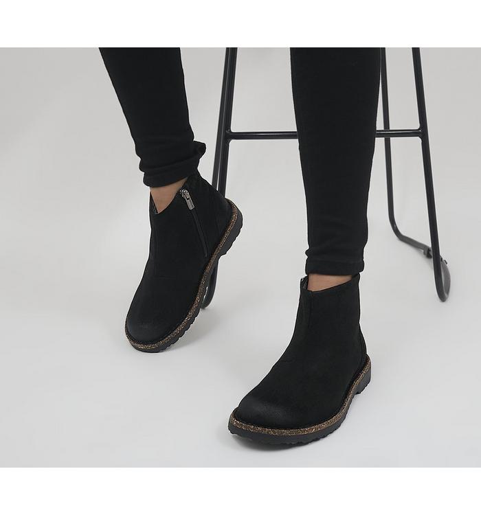 birkenstock melrose boots black, schwarz,brown