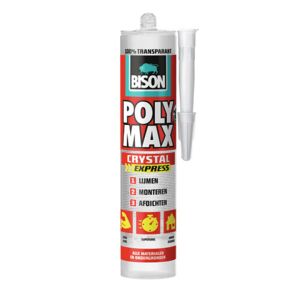 Bison Poly Max® Crystal Express 300 G Tube Klebewerkzeuge