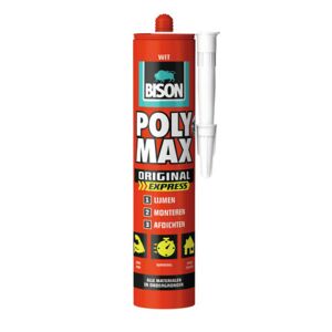 Bison Poly Max® Express 425 G Tube Weiß Klebewerkzeuge