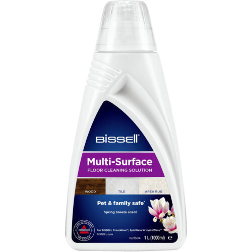 Bissell Multi Surface Clean Set - 2x Reiniger - 1x Bürste - 1x Filter - Weiß