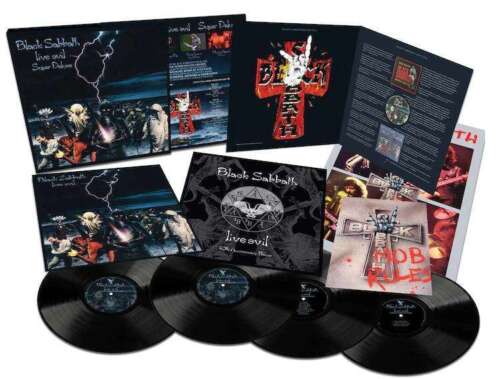 Black Sabbath - Live Evil Super Deluxe 40th A (vinyl 4lp - 2023 - Uk - Original)