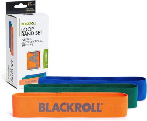 Blackroll® Loop Band Set - Fitness- Trainings- Gymnastik- Sportbänder, 3 Stufen