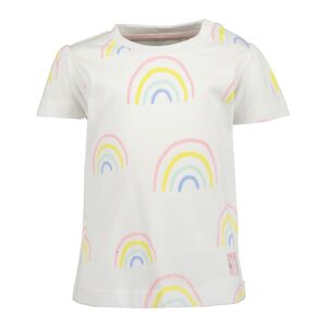 Blue Seven - T-shirt Rainbow Pastel In Weiß, Gr.74