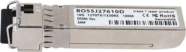 blueoptics kompatibler cisco sfp-10g-bxu-i Â© bo55j27610d sfp+ bidi transceiver, lc-simplex, 10gbase-bx-u, singlemode fiber, tx1270nm/rx1330nm, 10km, ddm, 0Â°c/+70Â°c (sfp-10g-bxu-i-bo)