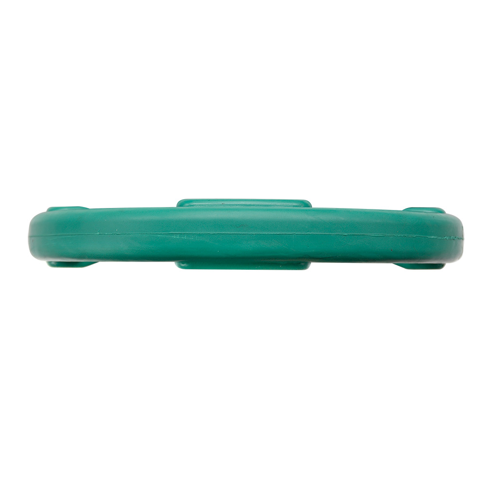 body solid olympische body-solid-scheiben 4 grip aus farbigem gummi 10 kg vert