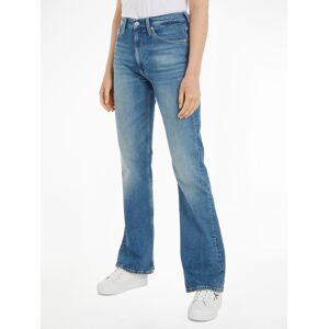 Bootcut-jeans Calvin Klein Jeans Gr. 27, Länge 30, Blau (mid Blue) Damen Jeans Bootcut Im 5-pocket-style
