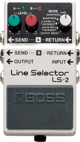 Boss Ls-2 Line Selector - Schalter Für E-gitarre / Bass