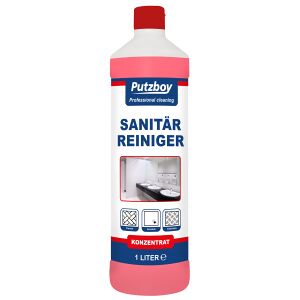 Brandt Poliboy Putzboy Sanitärreiniger, Konzentrat, Badreiniger Auf Spezieller Säurebasis, 1 Liter - Flasche