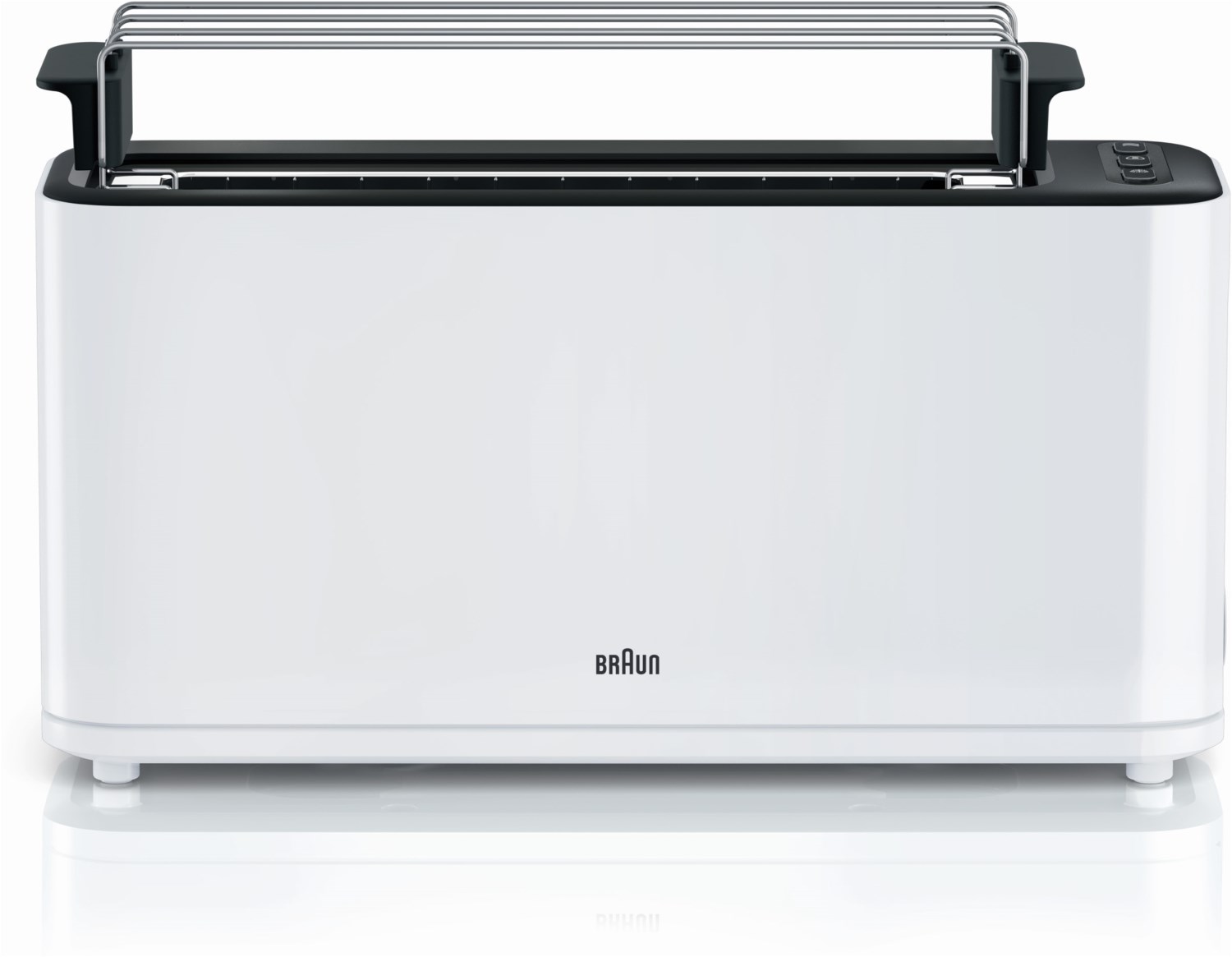 Braun Ht 3110 White - 1 Scheibe(n) - Weiß - Kunststoff - Tasten - Drehregler