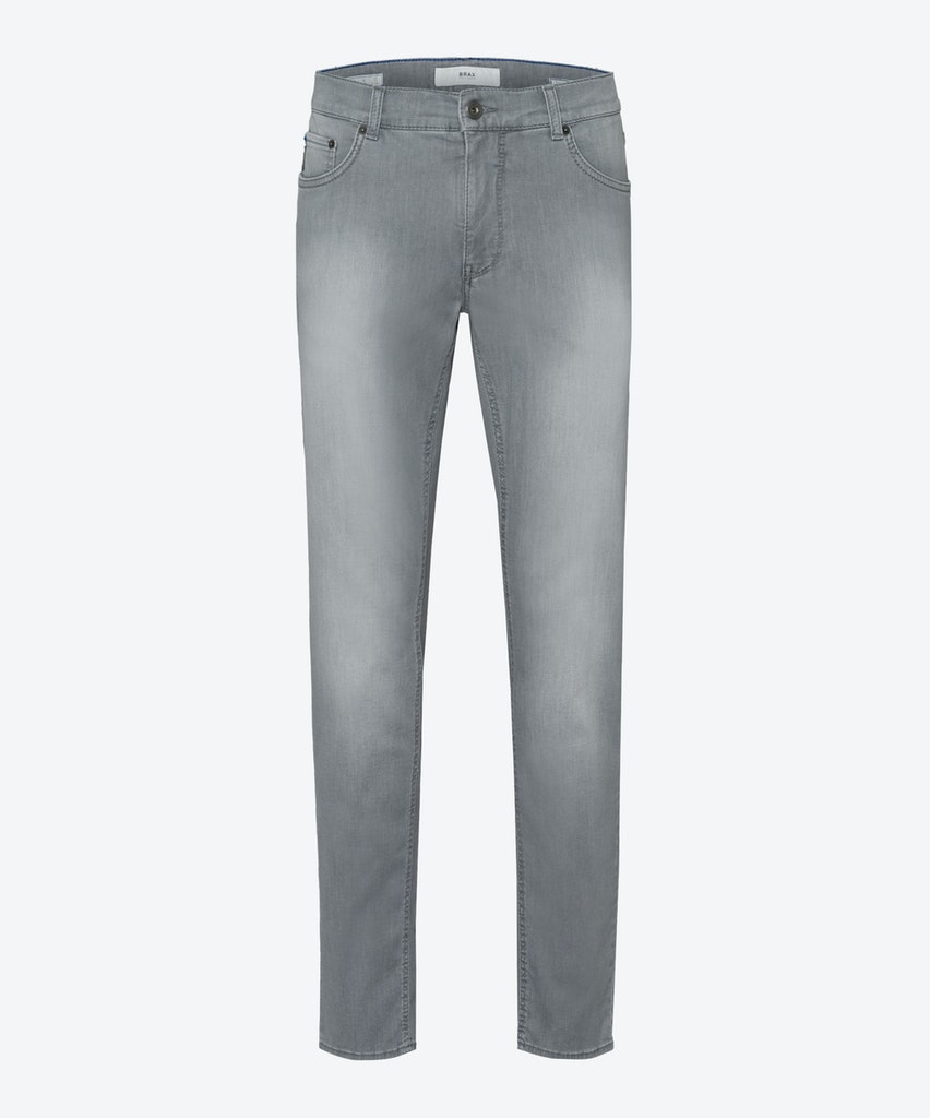 brax herren jeans 84-6227-cooper light grey used uomo