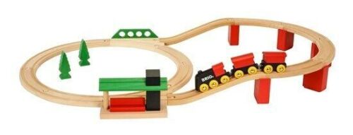 Brio Classic Deluxe-set Holzeisenbahn Eisenbahn Holzspielzeug Holz Spielzeug