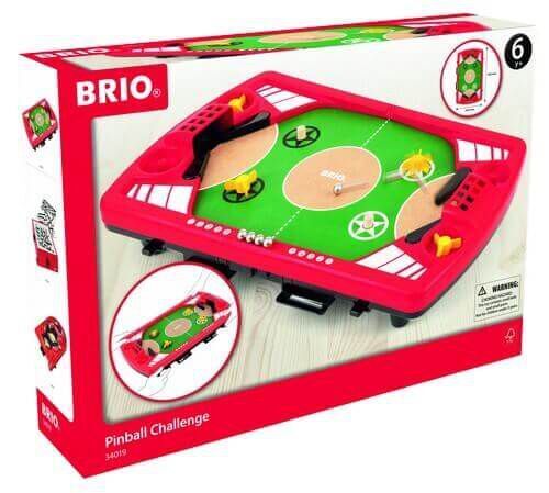 Brio Spiele 34019 Tischfußball-flipper - Flipper Als Holzspiel Für Kinder