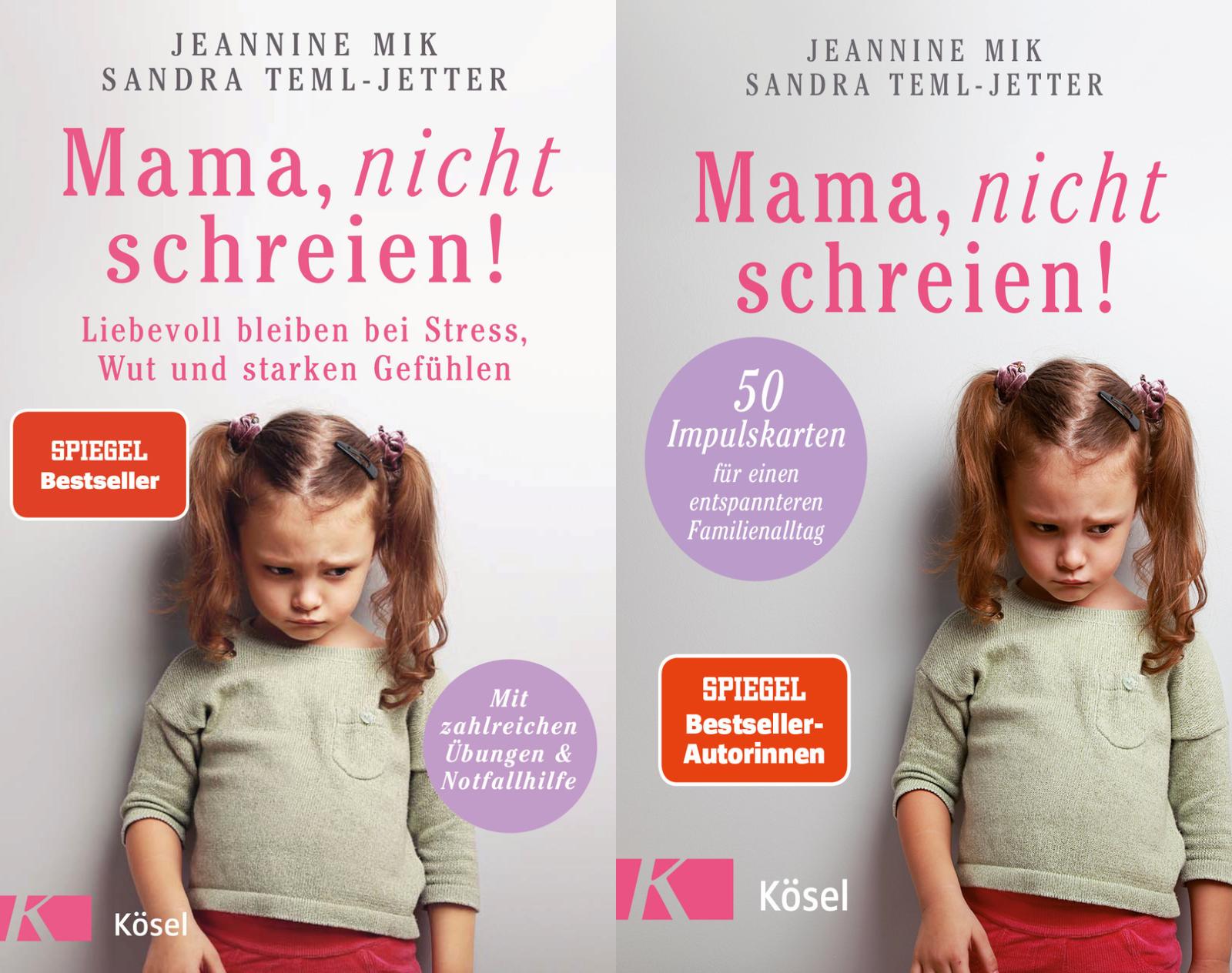 buchserien.de mama, nicht schreien!: buch und karten im set + 1 exklusives postkartenset