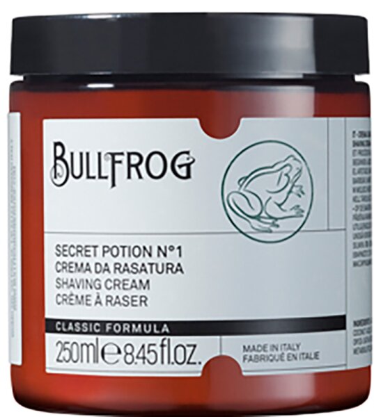Bullfrog Pflege Rasurpflege Secret Potion N.1shaving Cream Classic