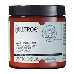 bullfrog shaving cream secret potion n.1 classic 250 ml