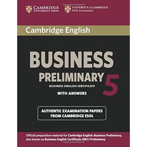 Cambridge English Business 5 Vorläufiges Studentenbuch Mit Antworten Von Cambridg