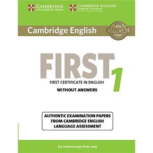 Cambridge English First 1 Für Überarbeitet Exam Von 2015 Schüler Buch Ohne Answ
