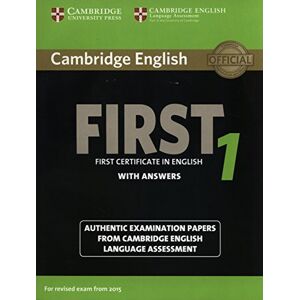 Cambridge English First 1 Für Überarbeitet Exam Von 2015 Student's Mit Lösungen