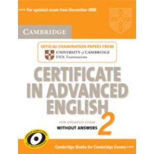 Cambridge Esol - Gebraucht Cambridge Certificate In Advanced English 2 For Updated Exam Student's Book Without Answers: Official Examination Papers From University Of Cambridge Esol Examinations (cae Practice Tests) - Preis Vom 27.04.2024 04:56:19 H