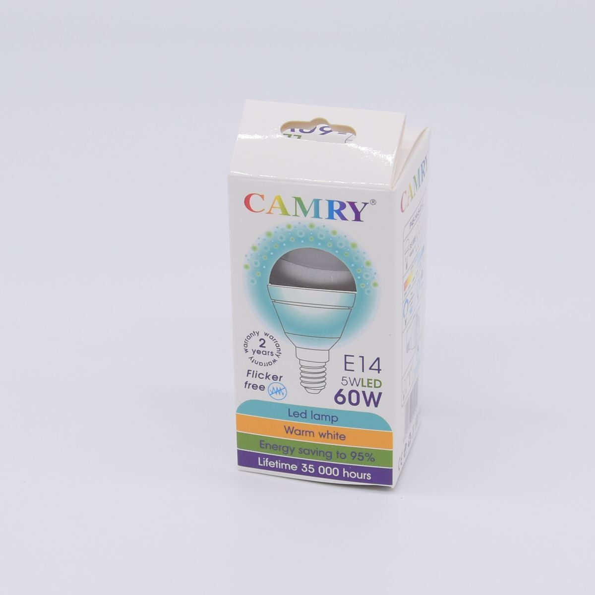 camry led leuchtmittel e14 / 5w / 4100k / ac 100-240v