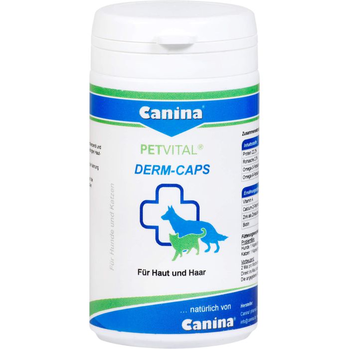 canina pharma gmbh petvital derm caps kapseln vet.