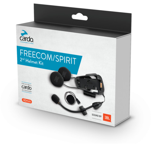 Cardo Freecom/spirit 2nd Helmet-kit By Jbl - Audio-kit Für Zweiten Motorrad Helm