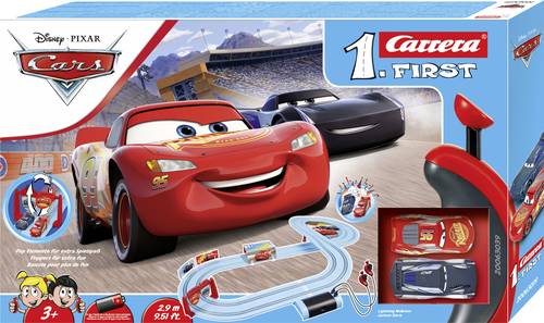Carrera Disney Pixar Cars Piston Cup Rennbahn Auto Rennstrecke Carrera First