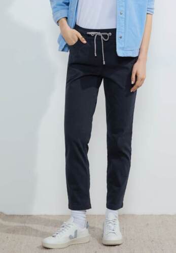Cecil | Casual Fit Joggpants | Farbe: Universal Blue 15512, 377367