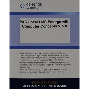 Cengage Learning - Gebraucht Pac Local Lms Emerge With Computer Concepts V. 5.0 Printed Access Card (new Perspectives Series) - Preis Vom 30.04.2024 04:54:15 H