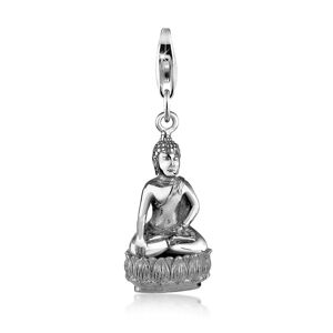 Charm 925 Sterling Silber Buddha Talisman Glaube Karma Damen Nenalina Charm