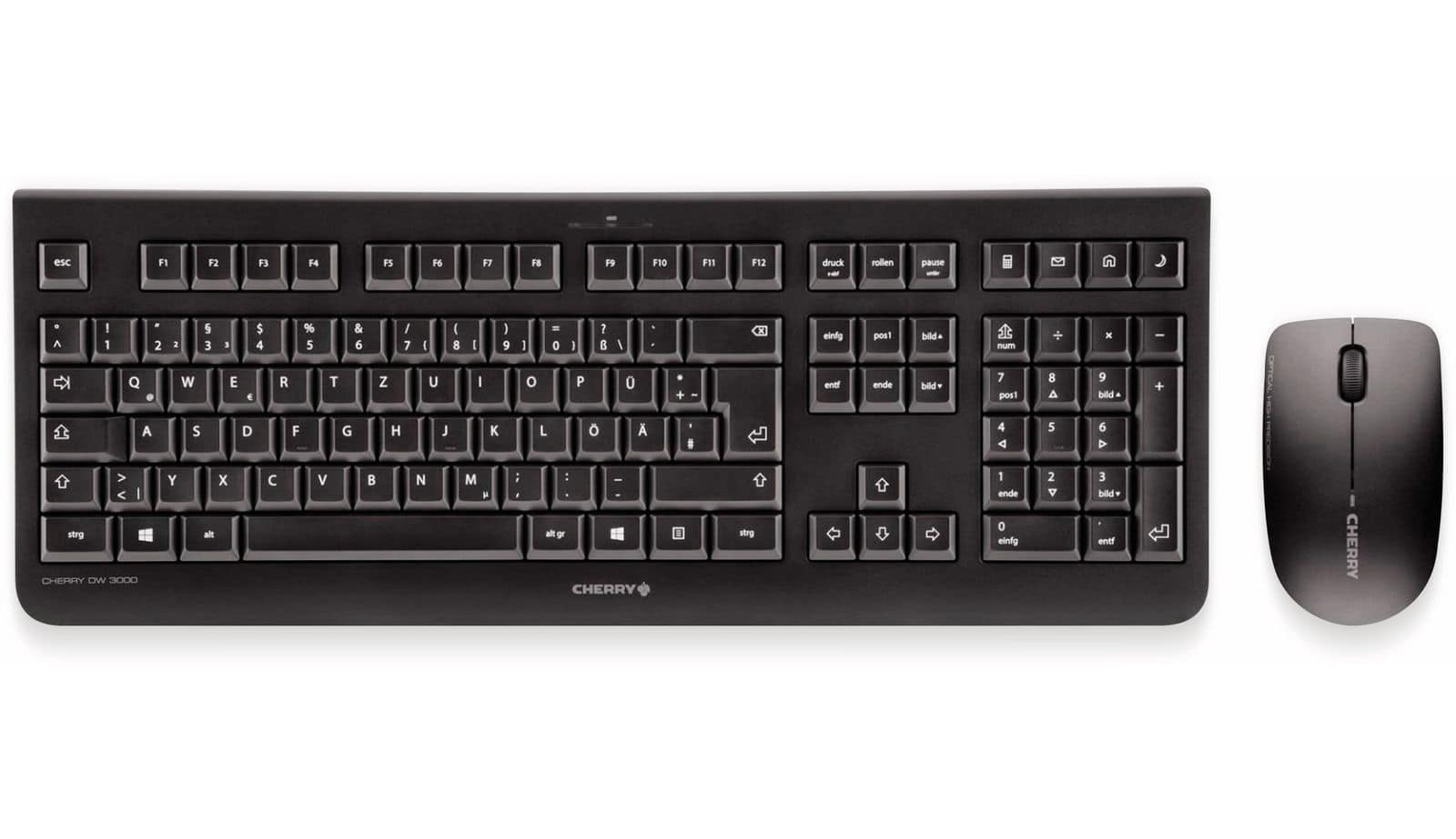 Cherry Tastatur-maus-set Dw 3000 Qwertz Windows® Mac Universell Usb-a 10m Ink...