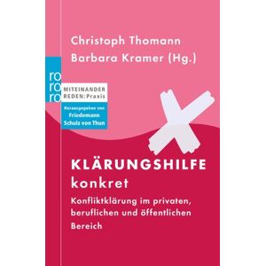 Christoph Thomann - Gebraucht Klärungshilfe Konkret: Konfliktklärung Im Privaten, Beruflichen Und öffentlichen Bereich - Preis Vom 04.05.2024 04:57:19 H