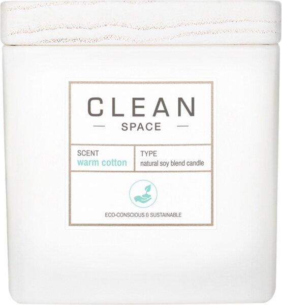 clean reserve home collection warm cotton candle 227 g