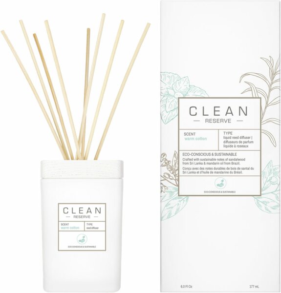 clean reserve home collection warm cotton diffuser 177 ml