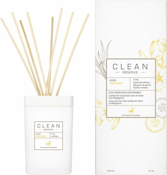 clean reserve home collection fresh linens diffuser 177 ml