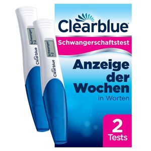 Clearblue Schwangerschaftstest M.wochenbestimmung 2 St Test