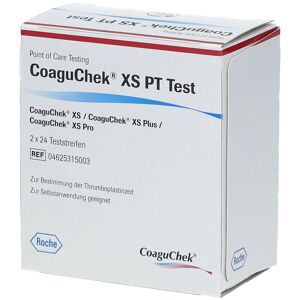 Coaguchek Xs Pt Test 2x24st 1001243
