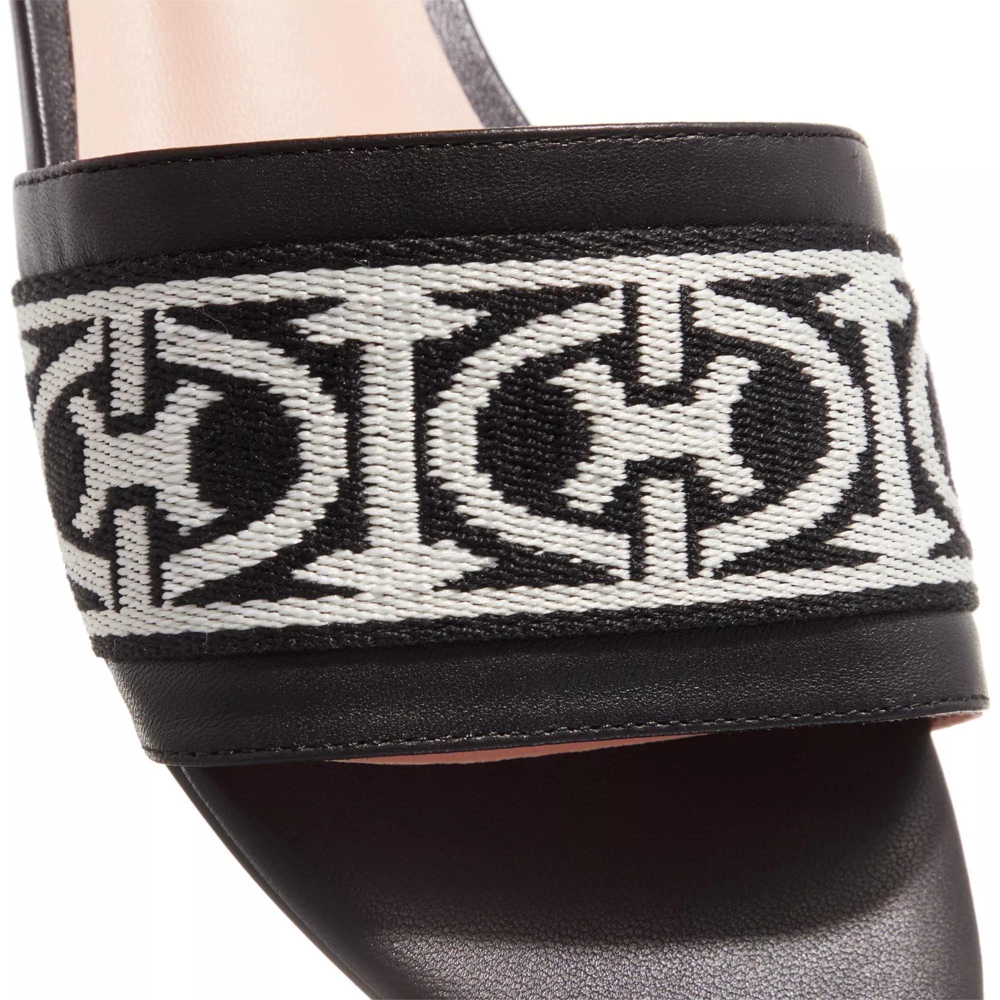 coccinelle slipper & pantoletten - slide smooth leather - gr. 36 (eu) - in - fÃ¼r damen schwarz donna